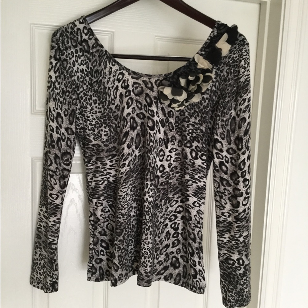 D&G LEOPARD TOP